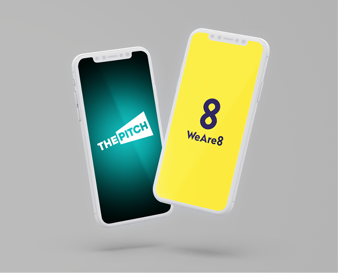 Who are WeAre8 and what is The Pitch?